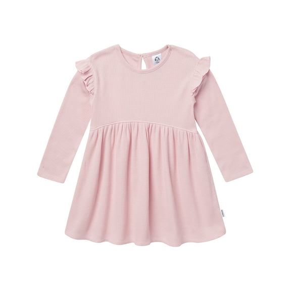 Gerber Toddler Girl Long Sleeve Dress, Sizes 12 Months - 5T