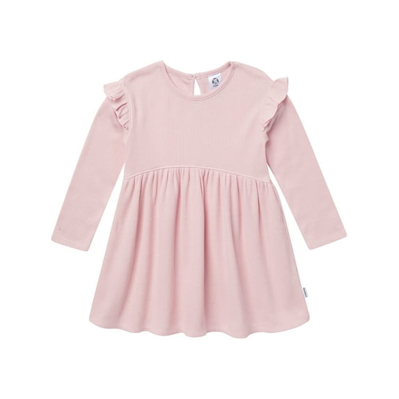 Gerber Toddler Girl Long Sleeve Dress, Sizes 12 Months - 5T