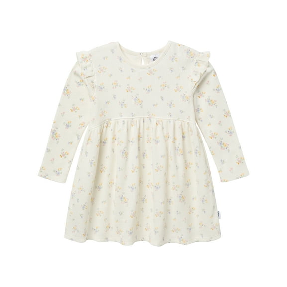 Gerber Toddler Girl Long Sleeve Dress, Sizes 12 Months - 5T