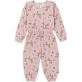thumbnail image 1 of Gerber Toddler Girl Long Sleeve Jumpsuit, Sizes 2T-5T, 1 of 8