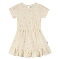 thumbnail image 1 of Gerber Toddler Girl Short-Sleeve Ruffled Hem Dress, Sizes 2T-5T, 1 of 7