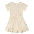 thumbnail image 1 of Gerber Toddler Girl Short-Sleeve Ruffled Hem Dress, Sizes 2T-5T, 1 of 7