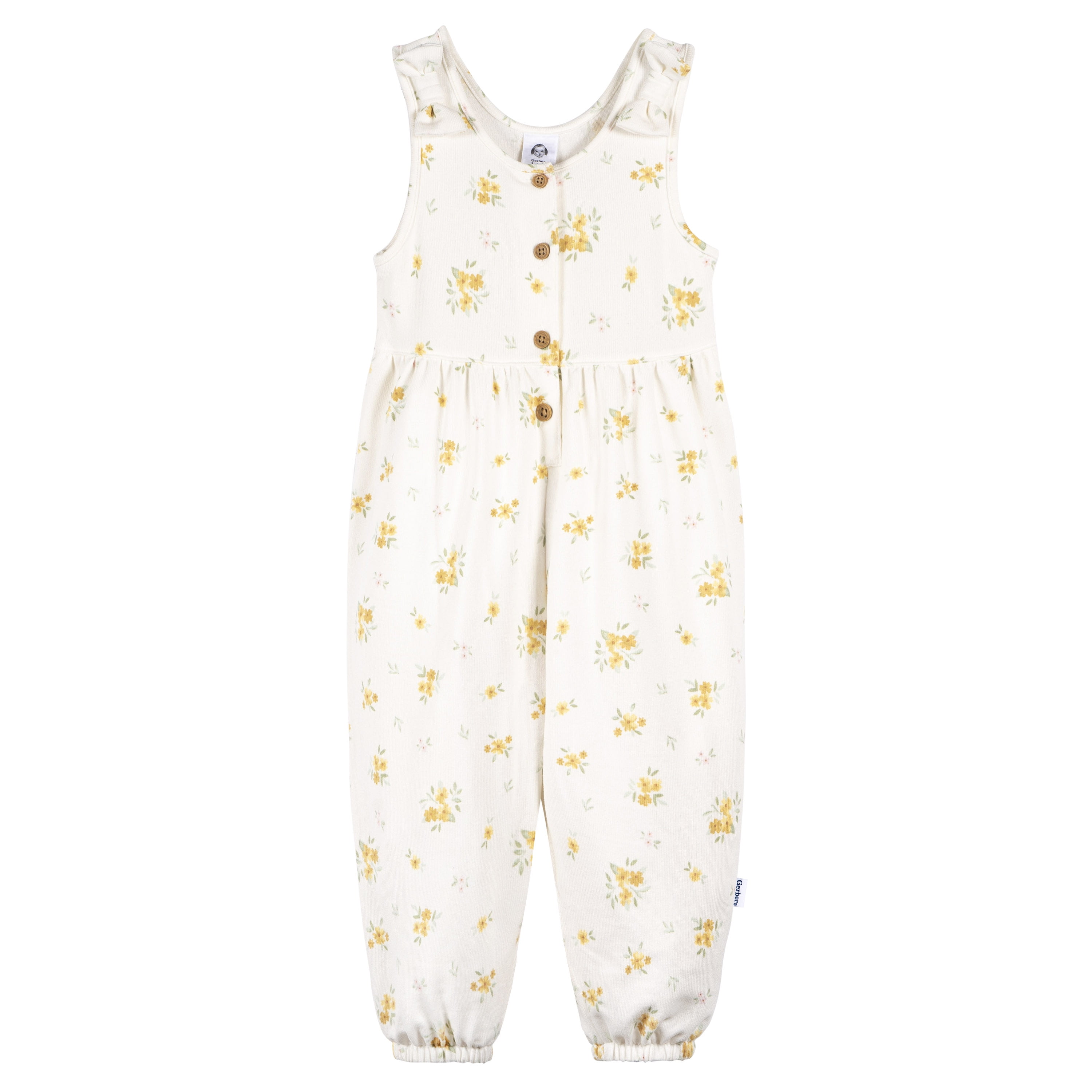 Gerber Toddler Girl Sleeveless Romper with Bows, Sizes 2T-5T - Walmart.com