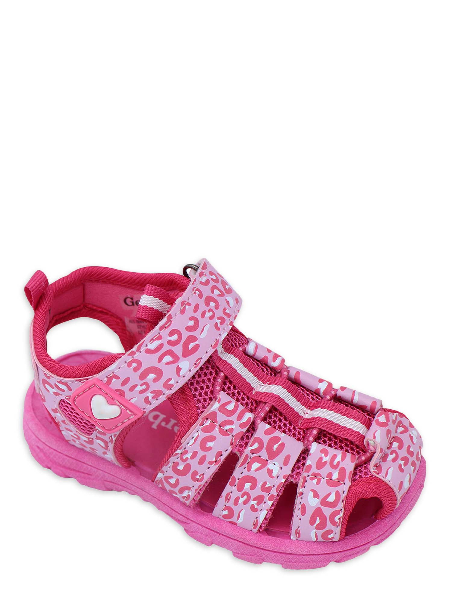 Gerber Toddler Girls Caged Closed Toe Athletic Sandals, Sizes 7-13 ...