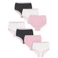 thumbnail image 1 of Gerber Toddler Girls' Underwear Panties, 7-Pack, 1 of 7