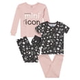 thumbnail image 1 of Gerber Toddler Neutral Tight Fitting Pajama Set, 4-Piece, Sizes 12 Months - 5T, 1 of 10