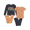 thumbnail image 1 of Gerber Toddler Neutral Tight Fitting Pajama Set, 4-Piece, Sizes 12 Months - 5T, 1 of 8