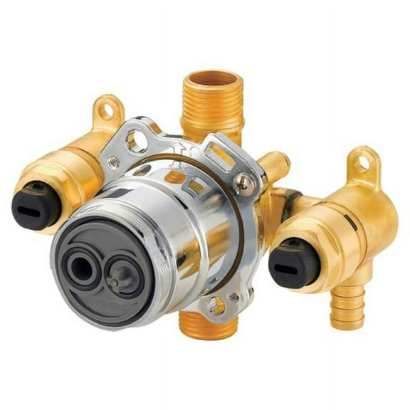 Gerber Treysta Tub & Shower Valve Body with Crimp PEX Connections and Stops