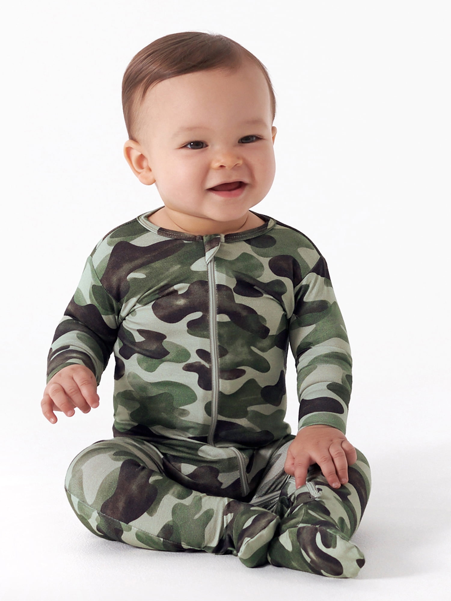 gerber-uni-baby-toddler-buttery-soft-footed-pajama-2-way-zipper-with