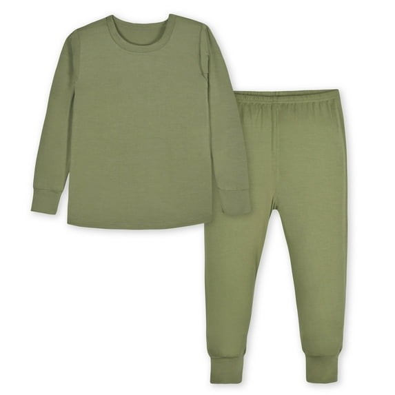 Gerber Unisex Baby Toddler Buttery Soft 2-Piece Snug Fit Pajamas with Viscose Made from Eucalyptus, Sizes 12M-5T