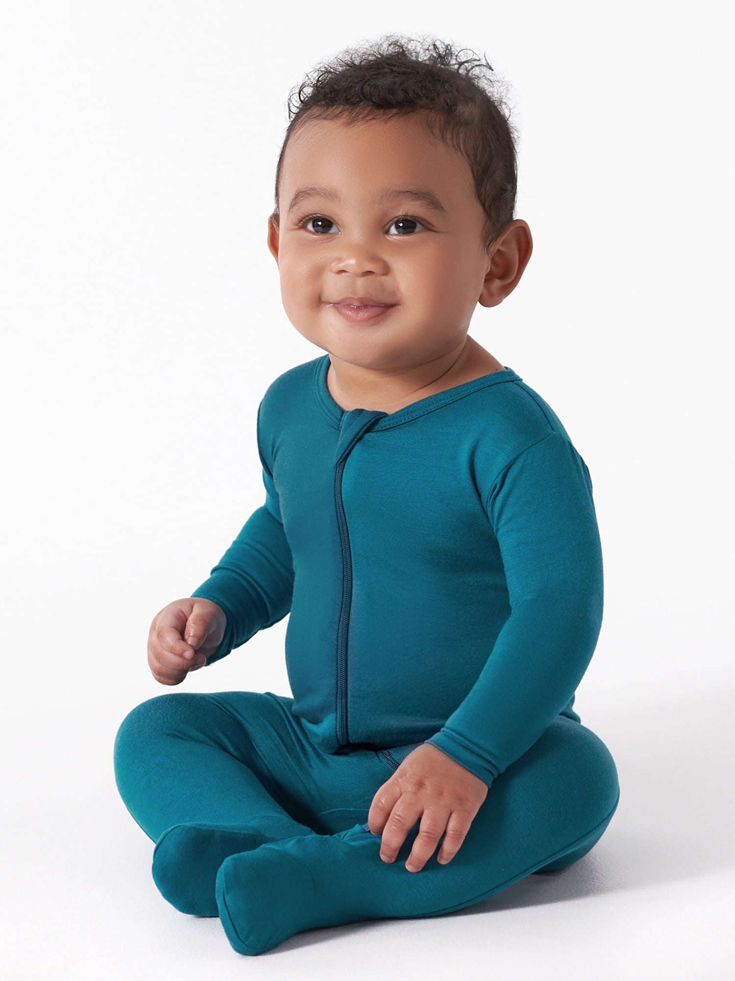 Gerber Unisex Baby Toddler Buttery Soft Footed Pajama 2-Way Zipper With ...