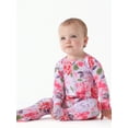 thumbnail image 1 of Gerber Unisex Baby Toddler Buttery Soft Footed Pajama 2-Way Zipper with Viscose Made from Eucalyptus, Sizes 0/3M - 4T, 1 of 9
