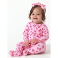 thumbnail image 1 of Gerber Unisex Baby Toddler Buttery Soft Footed Pajama 2-Way Zipper with Viscose Made from Eucalyptus, Sizes 0/3M - 4T, 1 of 9