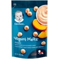 thumbnail image 1 of Gerber Yogurt Melts, Peach - 1 OZ, 2 Count, 1 of 5