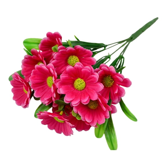 Gerbera Daisy Artificial Flowers for Wedding, Fake Gerbera Daisy Flowers Stems, Faux Flowers Gerbera Daisy for Floral Arrangement & Wedding Bouquet, 12 inch