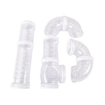 Gerbil Tunnel Clear Tube Rodents Tunnel Suitable for Hamster Guinea Pigs