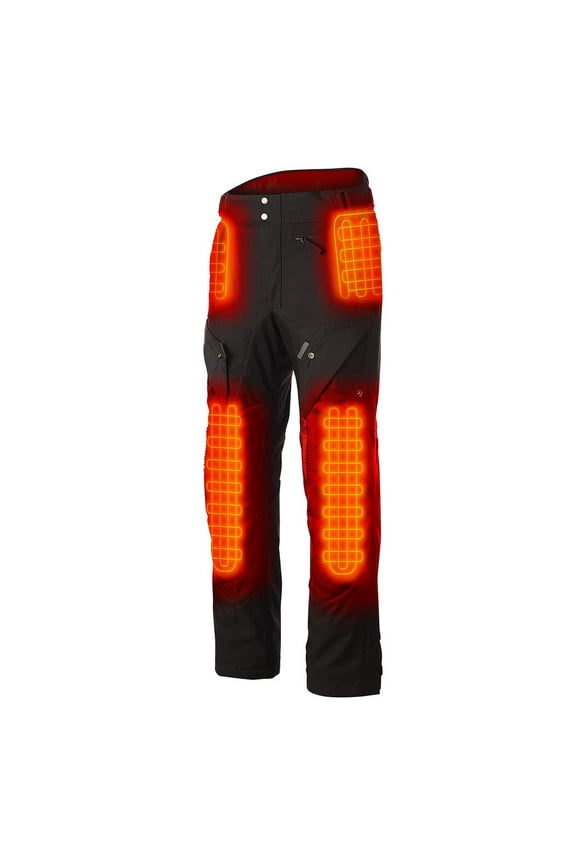 EX Pro 12V Mens Heated Motorcycle Pants Black LG