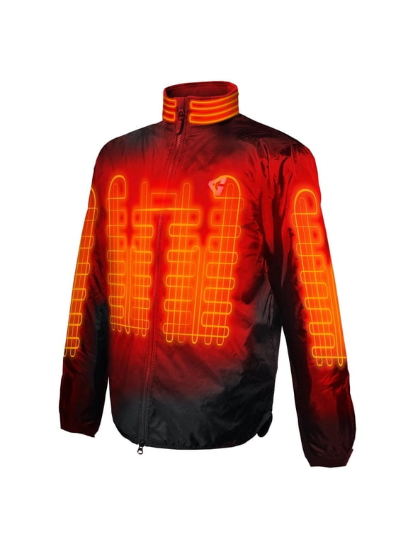 12V Mens Heated Motorcycle Jacket Liner Black SM