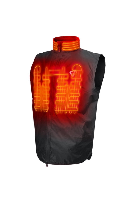 12V Mens Heated Vest Liner Black MD