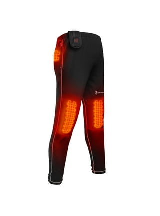 Heated Pants with 20000mAh Battery Pack Electric Heated Snow Hiking Pants  Winter Softshell Outdoor Trousers