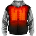 thumbnail image 1 of Gerbing 7V Hoodie - Black - XXL, 1 of 5