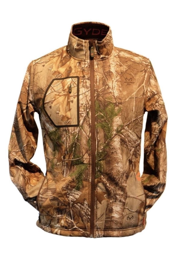 Gyde Torrid Softshell Heated Jacket for Men, Real Tree Camo - 7V Battery
