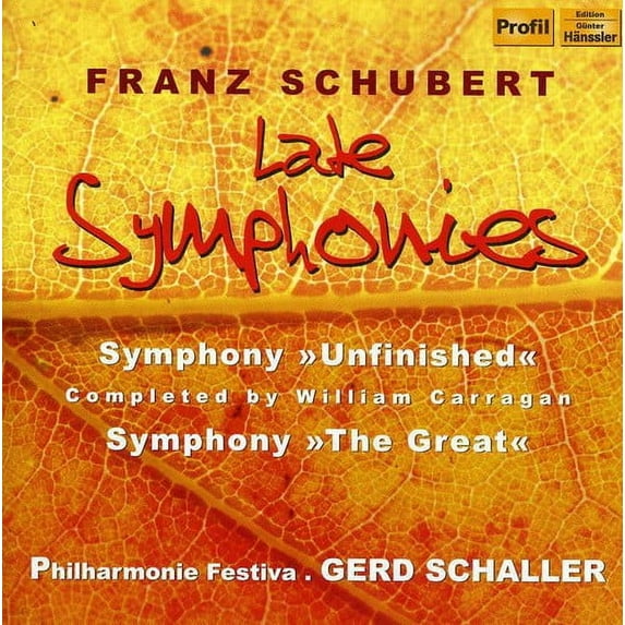 Gerd Schaller - Late Symphonies - Music & Performance - CD
