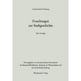 thumbnail image 1 of Gerda-Henkel-Vorlesung Forschungen Zur Stadtgeschichte, (Paperback), 1 of 1
