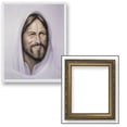 thumbnail image 1 of Gerffert 79-953 Smiling Jesus Frame, 1 of 1