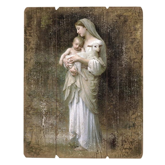 Gerffert B3120 Wood Pallet Sign - Bouguereau : L'Innocence