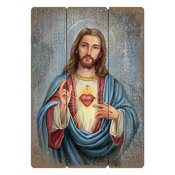 Gerffert G4017 Large Format Sacred Heart Pallet Sign