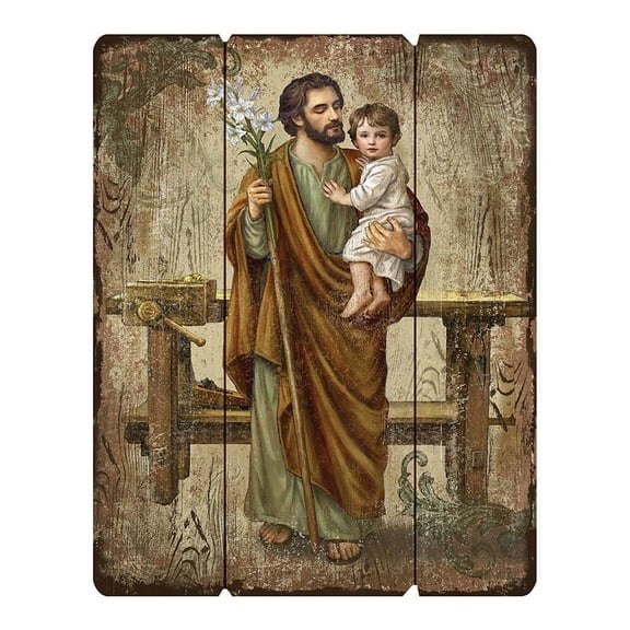 Gerffert L6603 Saint Joseph and Child Pallet Sign