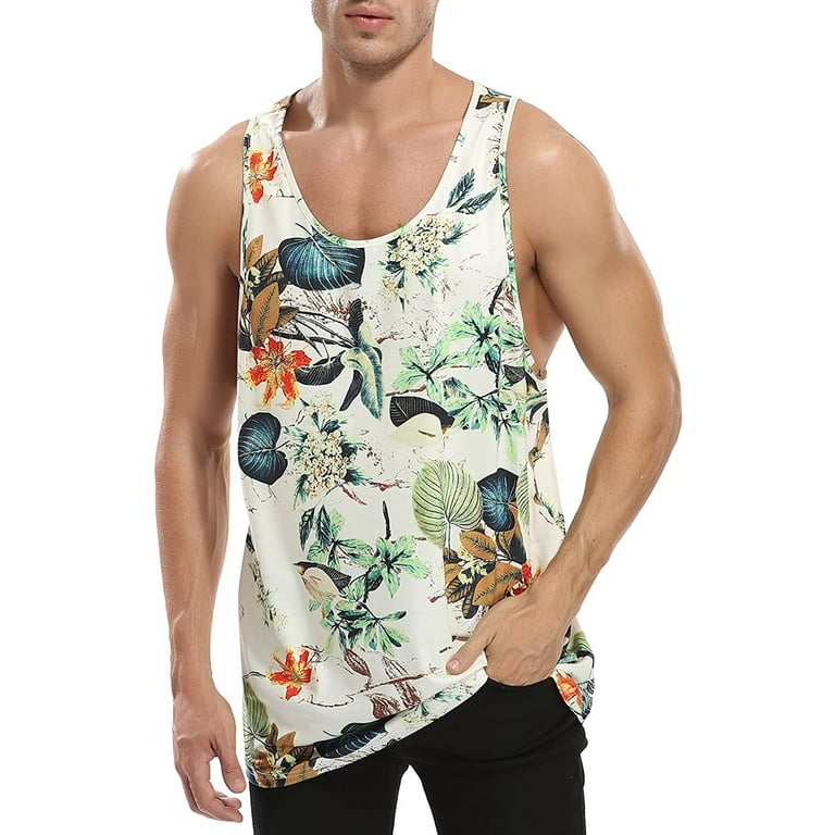 Mens summer store vest tops