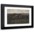 thumbnail image 1 of Gerhard Munthe 24x18 Black Modern Framed Museum Art Print Titled - Old Child, Hedmark (1876), 1 of 5