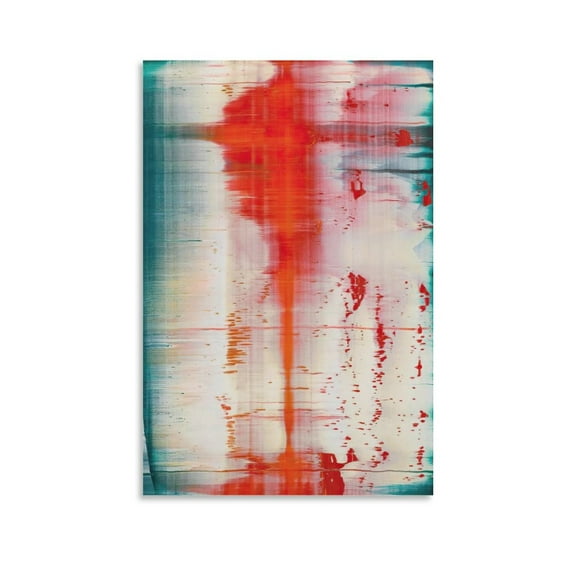 Gerhard Richter Painting Poster Art Posters Art Print Wall Photo Paint Poster Hanging Picture Family Bedroom Decor Gift 12x18inch(30x45cm)