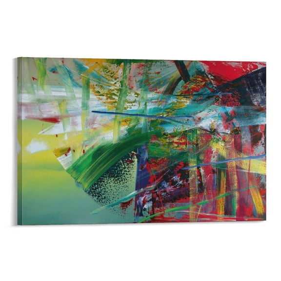 Gerhard Richter Painting Poster Picture Print Wall Art Poster Painting Canvas Posters Artworks Gift Room Aesthetic 16x24inch(40x60cm)