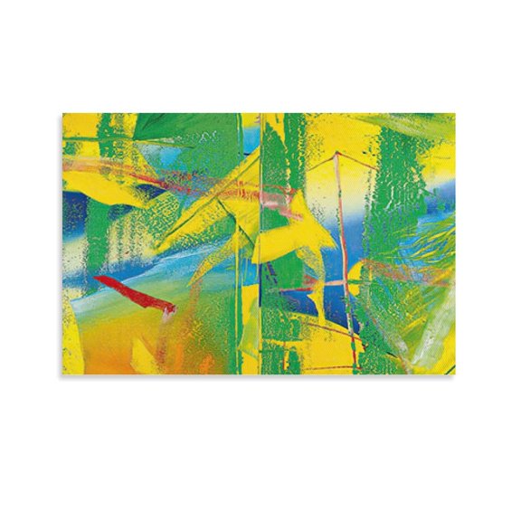 Gerhard Richter Painting Posters Artistic Work Painting On Canvas Wall Art Poster Scroll Picture Print Living Room Walls Decor Home Posters 12x18inch(30x45cm)