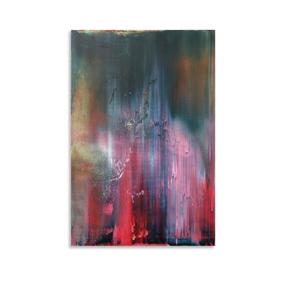 Gerhard Richter Paintings Poster Art Picture Print Wall Art Poster Painting Canvas Posters Artworks Gift Room Aesthetic 12x18inch(30x45cm)