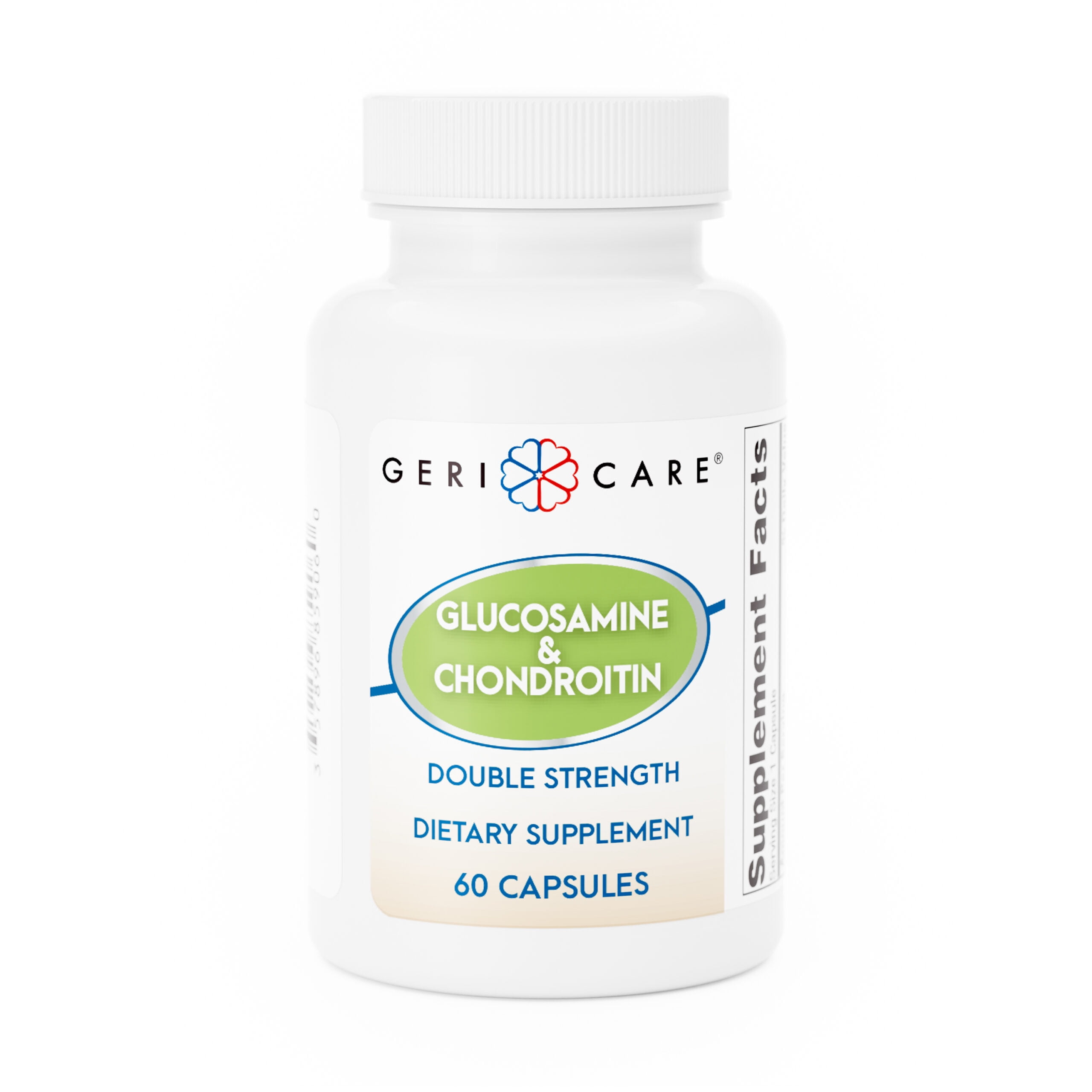 Geri-Care Glucosamine & Chondroitin Supplement,500 mg - 400 mg Strength, 60 Count