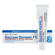 GeriCare Dibucaine Ointment 1% Hemorroidal & Topical Analgesic (1oz)