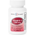 thumbnail image 1 of GeriCare Vitamin B-12 1000mcg High Potency Tablets Dietary Supplement, 100 Count, 1 of 1