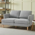 Gericco Loveseat Sofa, Mid Century Modern Decor Love Seat Couches for