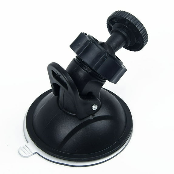 Gerich 1 Pcs Dash Cam Suction Mount Windshield Tablet Phone Camera Holder with Heavy Duty Suction Cup,Black