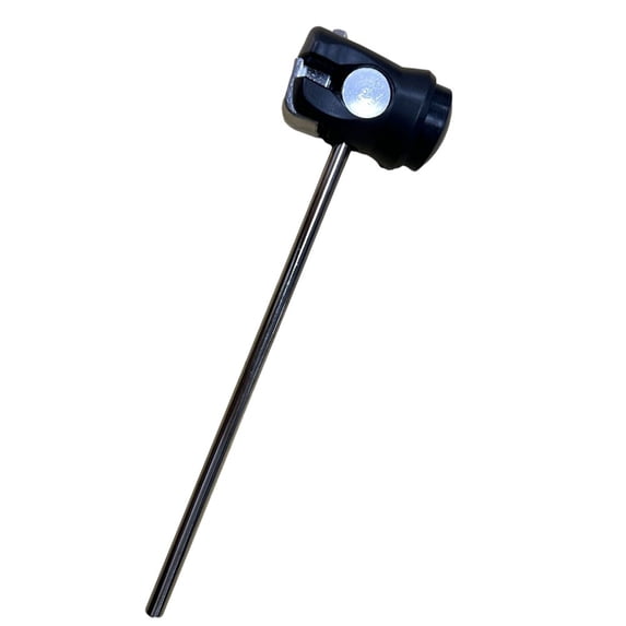 Gerich 2 Pcs s Universal Rubber Head Bass Kick Drum Beater Hammer for Drum Kit Percussion Part Musical Instrument Replacement Accessories