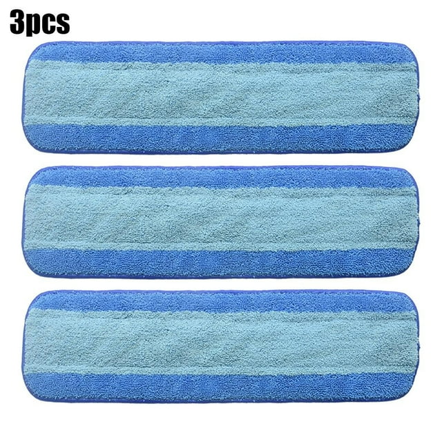 Gerich 3 Pack Mop Pads Microfiber Replacement For Bona Hardwood Floor