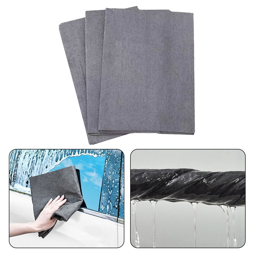 Gerich 3 Pcs No trace Cloth Glass Mirror Wiping Rag Towel Cleaning Tool ...