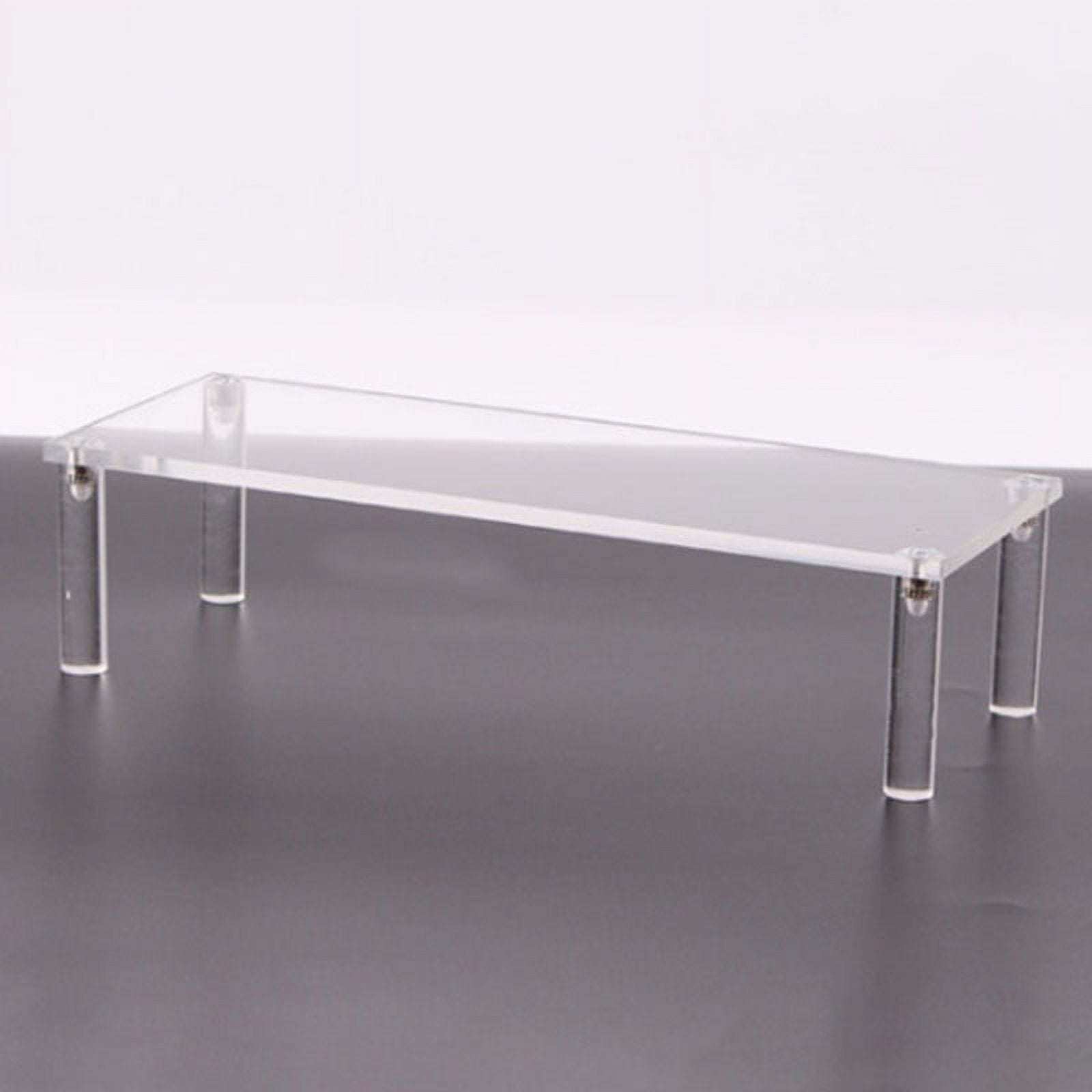 Gerich 30.5*10cm Acrylic Display Stand Detachable Ladder Shelf Rack for ...