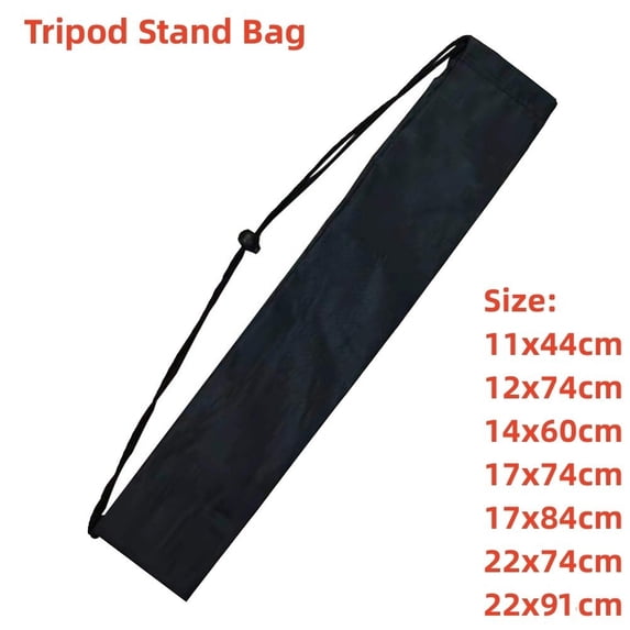 Gerich 44-91cm Drawstring Toting Bag Handbag for Mic Tripod Stand Light Stand Umbrella Space-saving Storage for Carrying Speakers Stand