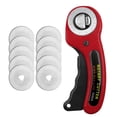 thumbnail image 1 of Gerich 45mm Round Wheel Rotary Cutter Quilting Sewing Roller Fabric Cutting Tools Red, 1 of 6