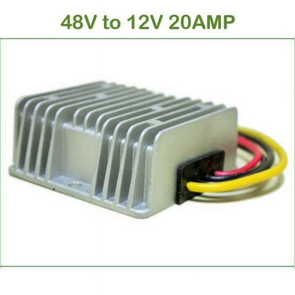 Gerich 48V to 12V 20A DC to DC Step Down Converter for Golf Cart